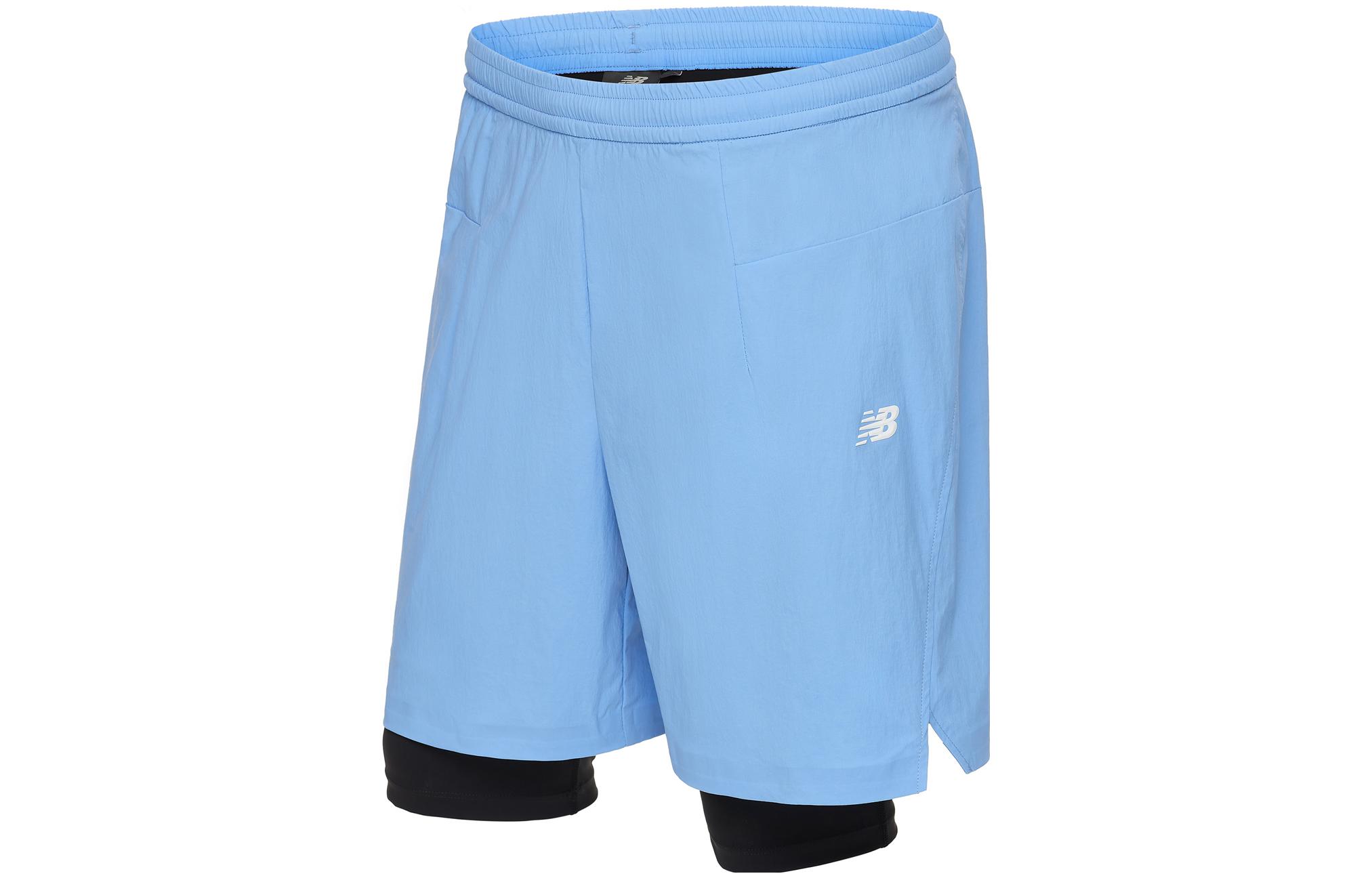 New Balance Sports Shorts Unisex Blue Moderate 5VD24511-LBL L