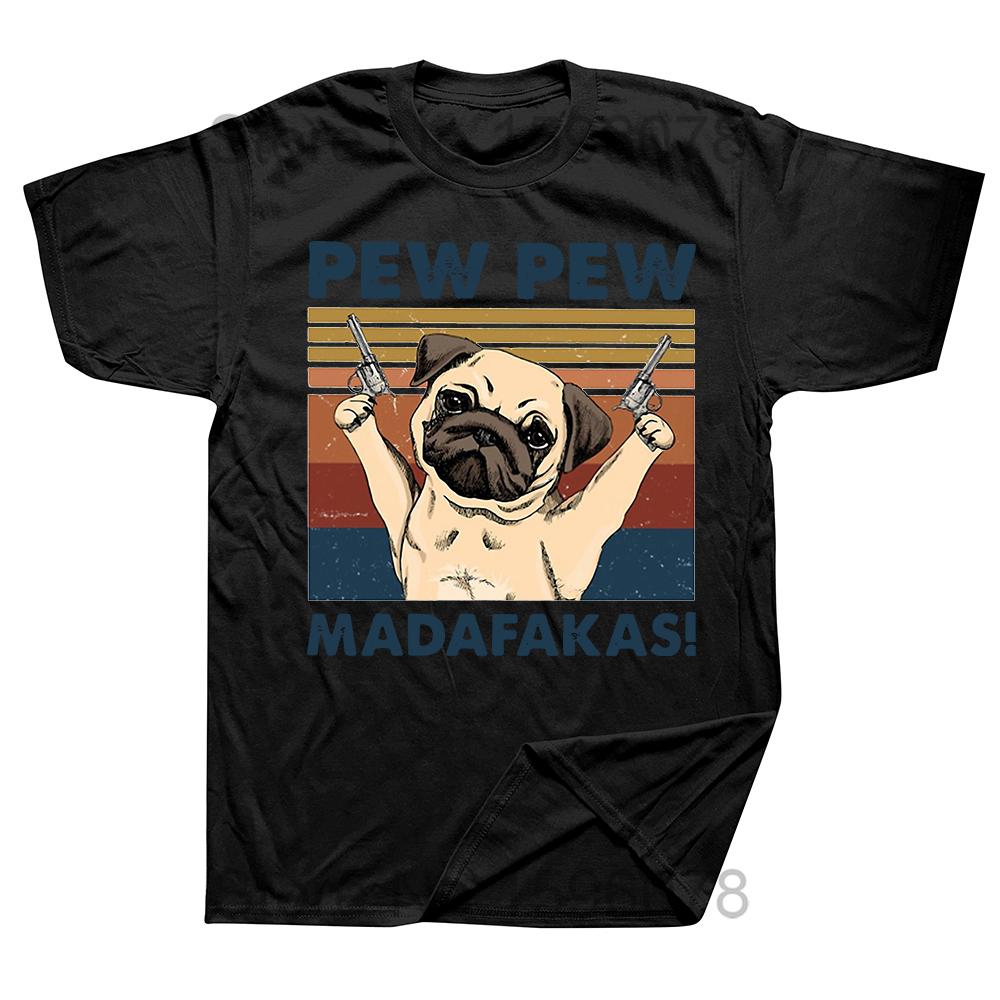 Funny The Pug Face T Shirts Graphic Streetwear Short Sleeve Boyfriend Husband Birthday Gifts Summer Pug-loving Dog Owner T-shirt