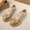 Spring and Autumn New German Training Shoes Women's Platform Inner Height Increase Small Versatile Forrest Gump Casual Sports Shoes Short Music