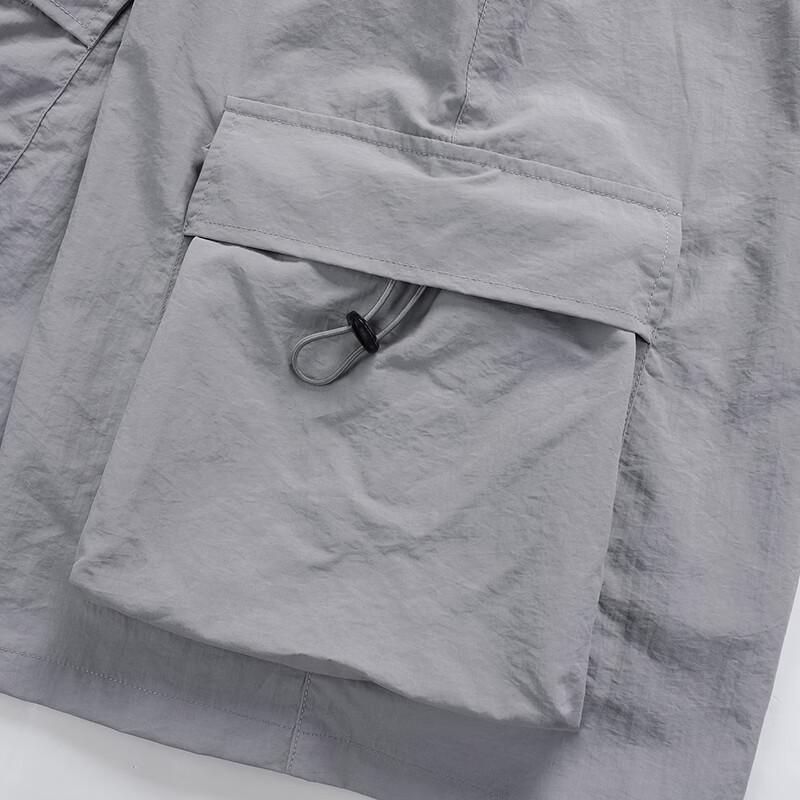 Men's American Workwear Multi-Pocket Cargo Shorts