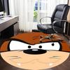 1PC Looney Tunes Cartoon Office Round Area Rug, Indoor Mat Suitable For Office, Under Office Chairs Bedroom Living Room Home Decor DT1212046