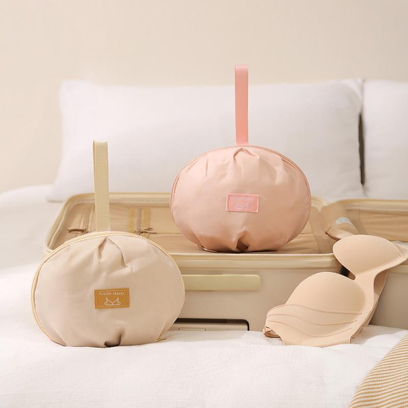 Travel Lingerie Storage Bag - 1 Piece Portable Ball Shape Design for Underwear & Socks rganization