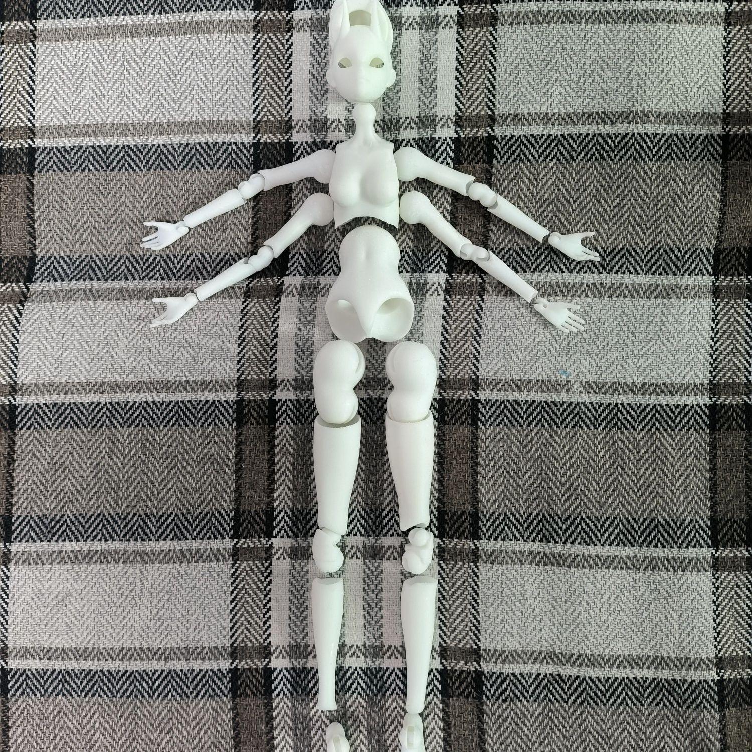

100% genuine Bjd Doll Alien Girl Body Fairy Four Arm Ball Joint Six/Eight/Four Body Bjd Solid Body Model Doll Collection gifts 21cm