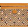 Gucci X Disney Mickey Mouse Print Logo Canvas And Leather Clutch Unisex Clutch Ebony Brown 602552-HWUBM-8559