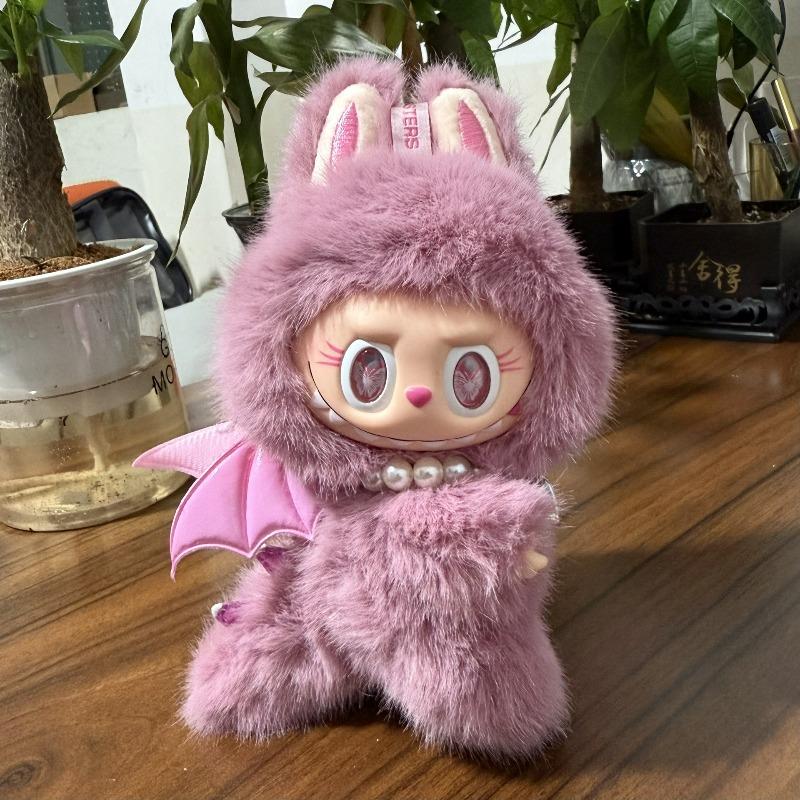 Pink Butterfly Change Baby Plush Toy Doll Pendant Labu Cloth High Version Figure Tide Play Gift