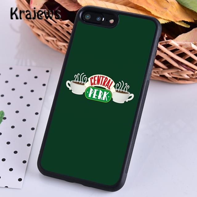 

Krajews Friends TV Show Central Perk Phone Case For iPhone 17 Air 16 15 14 plus 11 12 13 pro max coque Shell Fundas iPhone 13