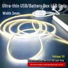 Caizhi 5V Ultra-thin Self-adhesive COB Flexible LED Strip Light