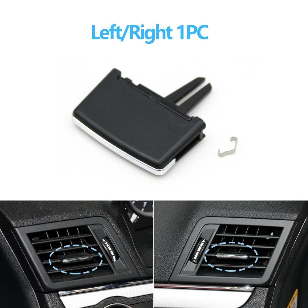 1/2/4PCS Car Air Vent Middle Left Right AC Vent Grille Paddle Clip Slider For Mercedes Benz E Class Cabriolet Coupe W207 E350