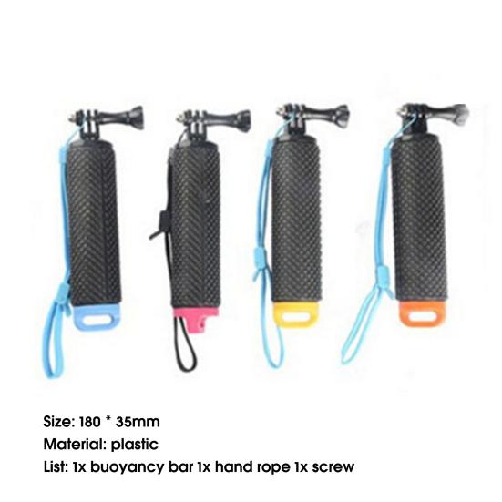 Flytende Selfiestang Vanntett Undervannsopptak Ultralett Actionkamera Håndholdt Selfiestang Teleskopstang for Gopro 8/7/6/5/4/3