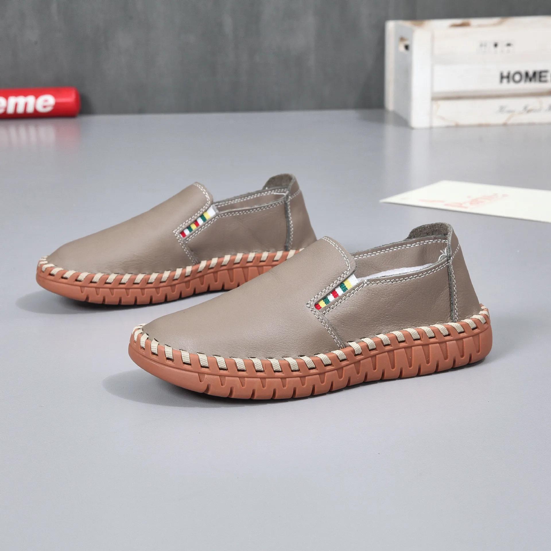 Модные женские туфли из коровьей кожи — фото 11