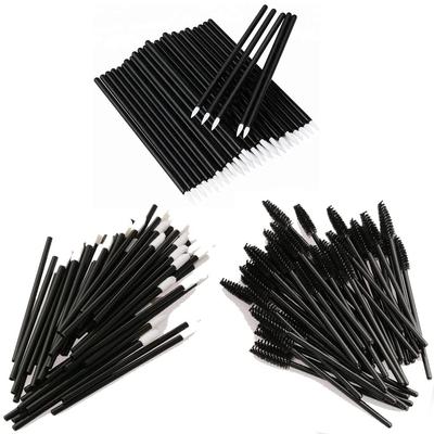 Tek Kullanımlık Makyaj Fırçası 50 Dudak 50 Kirpik ve 50 Eyeliner ve Pratik Makyaj 150 Parça Set Fırçalar, Fırçalar, Fırçalar. Tek Kullanımlık, Taşınabilir,