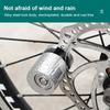 SEAMETAL Disc Brake Lock Motorcycle Mini Security Wheel Disk Lock Zinc Alloy Steel Anti Theft Disk Lock for Motorbike Bicycle Scooter