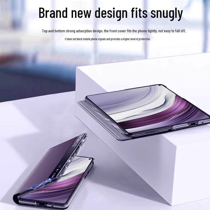 Huawei Mate X5/X3 Folding Phone Genuine Leather Flip Case