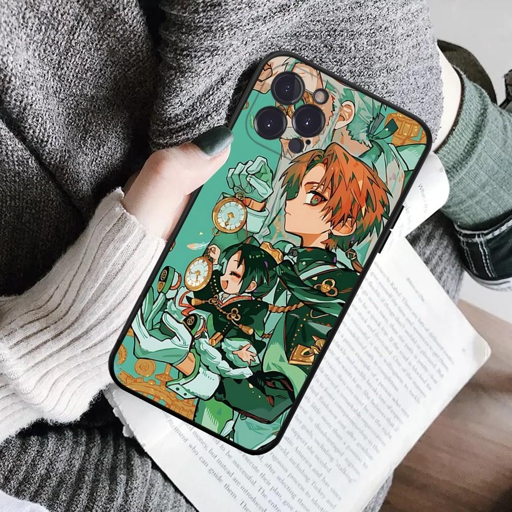 Toilet Bound Hanako Kun Phone Case For IPhone 16 15 8 7 6 6S Plus X SE XR XS 14 11 12 13 Mini Pro Max Mobile Case