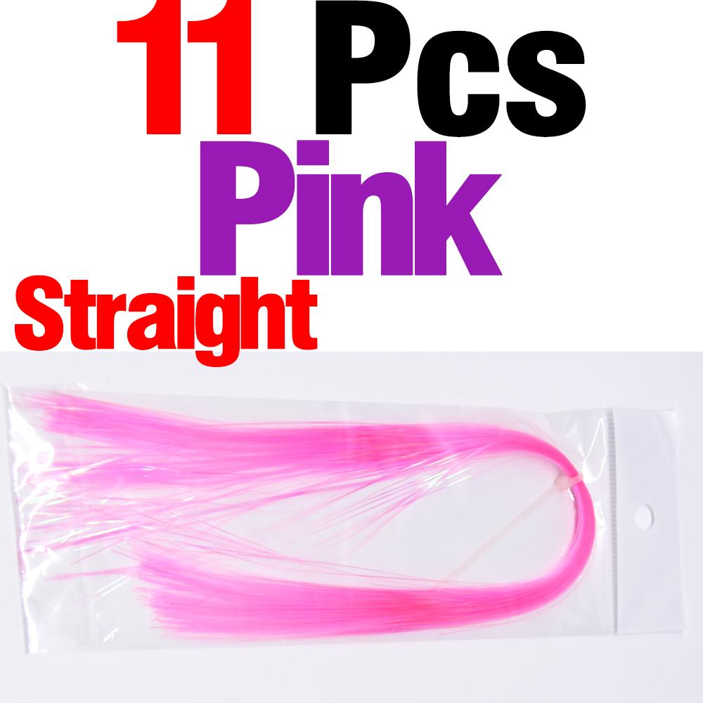 MNFT 11 Packs Crystal Flies decorating Tinsel Fly Tying/Jig Hook Lure Making Materials Holographic Flashabou DIY Bait Wing Tail
