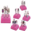 Nail Art Ceramic Tungsten Steel Alloy Grinding Head Set, Grinder Special Grinding Head Brush Polishing Tool 7 Pcs Combination