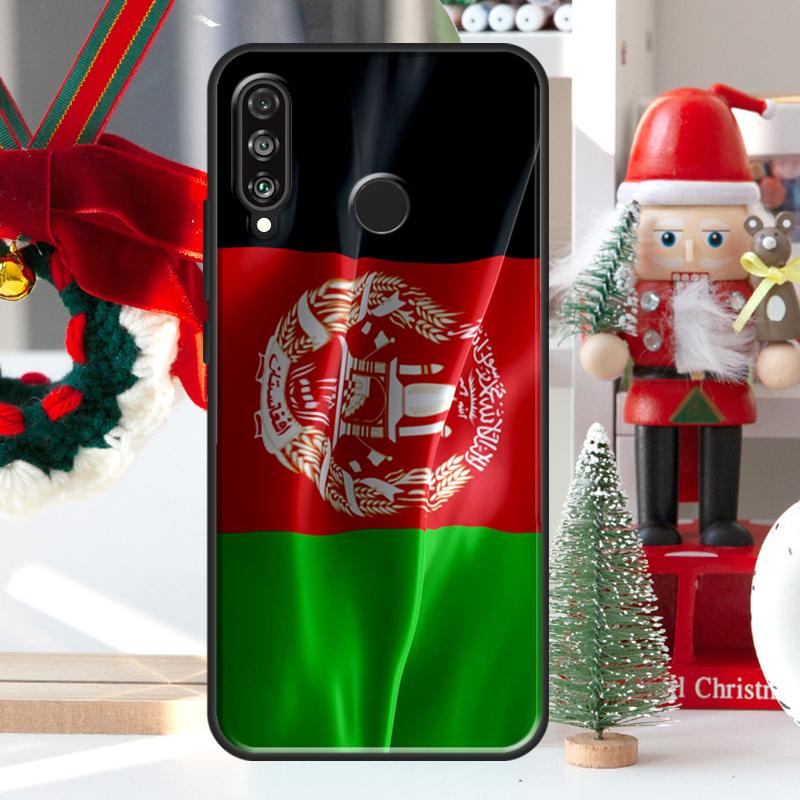 Flag of Afghanistan For Huawei Nova 12i 11i 8i 12s Y73 Y72 Y61 Y91 Y90 Y70 Y60 9 10 SE P60 Pro P30 P40 Lite Case