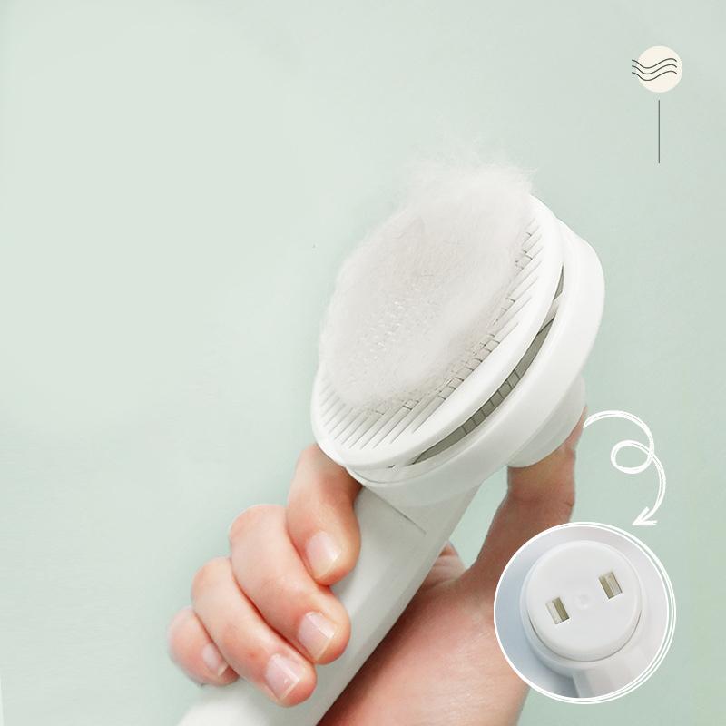 Cat Comb Hair Removal Pet Magic Comb One Click Floating Hair Removal Cat Dog Universal Cleaning Beauty Supplies