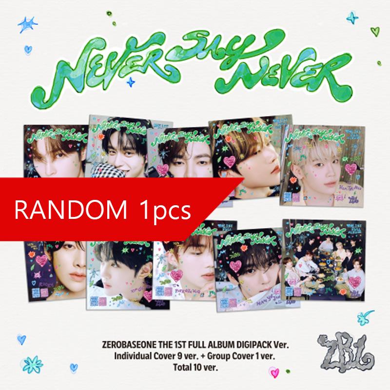 

ZEROBASEONE - ПЕРВЫЙ ПОЛНОФОРМАТНЫЙ АЛЬБОМ [NEVER SAY NEVER] ВЕРСИЯ ДИДЖИПАК Random 1pcs