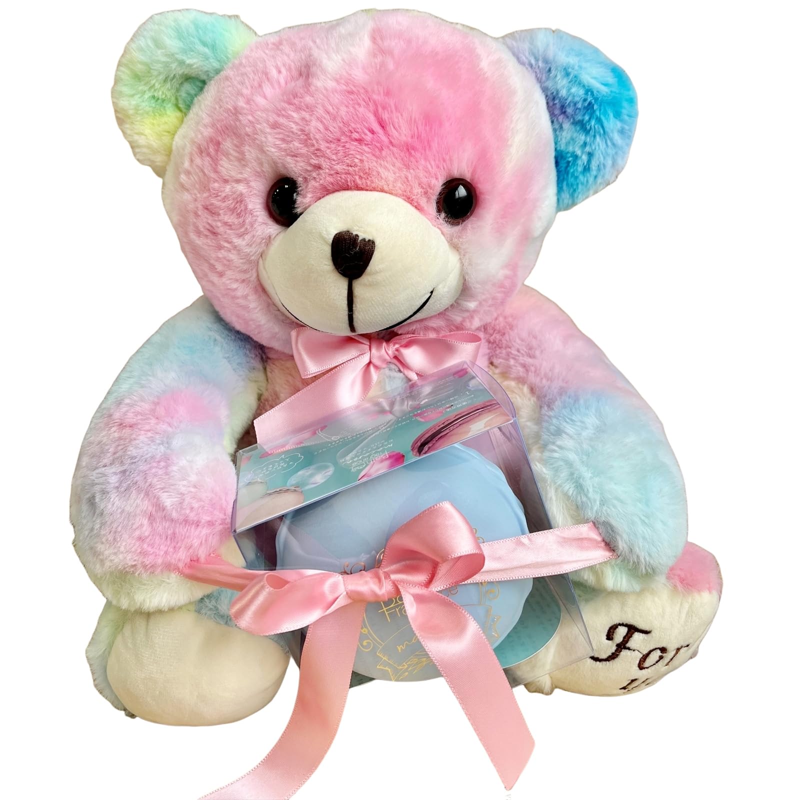 

Soap Flower Bath Additives Rainbow Bear Macaron Gift Set with Blueberry Plush Perfect for and 833472 Q-FLA & Toy, Celebrations, Birthdays, Mother s голубика