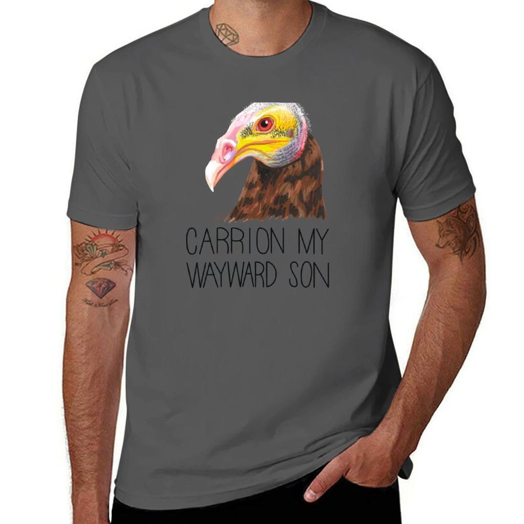 Carrion My Wayward Son (Lesser Yellowheaded Vulture Tshirt Breathable Workout Short Sleeve Top