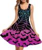 Summer Dress Casual Sleeveless Vest Cotton Skating Vest Short Medium and Long Dress
