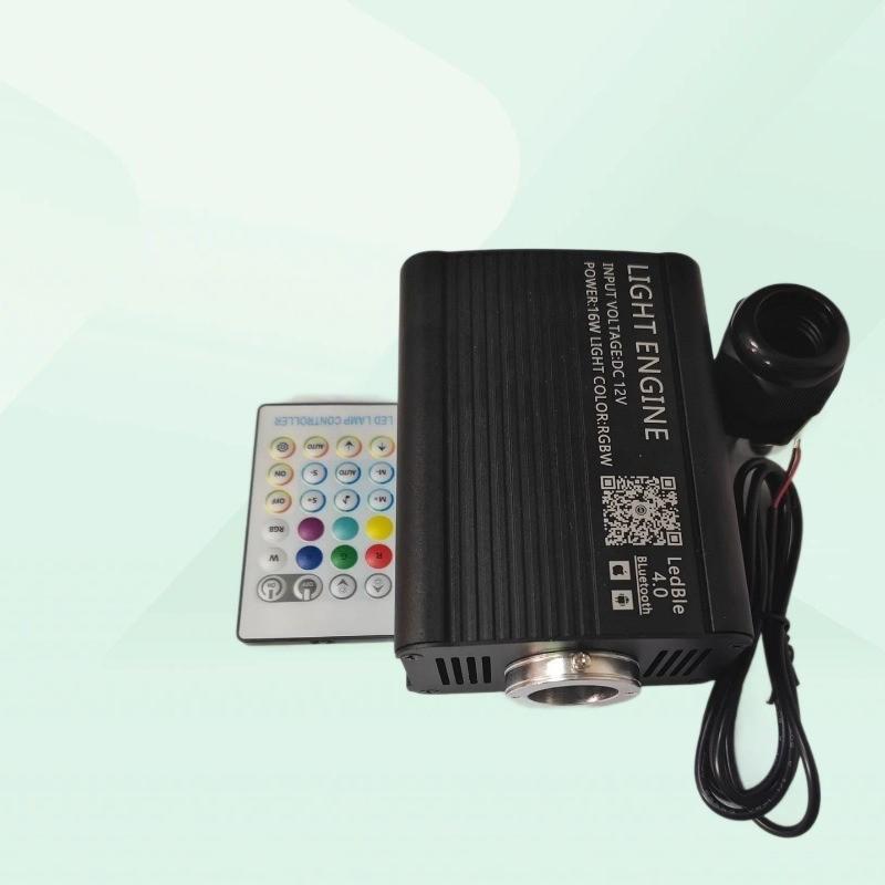 16W Car-Mounted Starry Sky Fiber Optic Light with Flashing Light Source