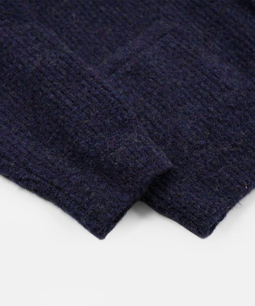 Frizmworks Brushed Wool Round Cardigan _ Purple