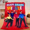 1PC Wiggle And Learn Show Flannel Blanket Gift, Suitable for Both Men And Women, Soft Ideal for Beds And Sofa, Birthday Or Christmas Gift