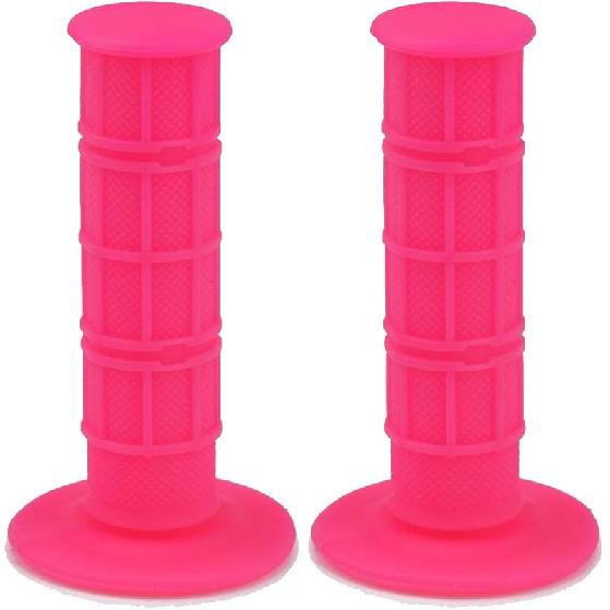 HIAORS 7/8" Motorcycle Hand Grips For CRF YZF WRF KXF KLX Pit Dirt Bike Motocross Motorcycle Offroad Dirt Bike Black