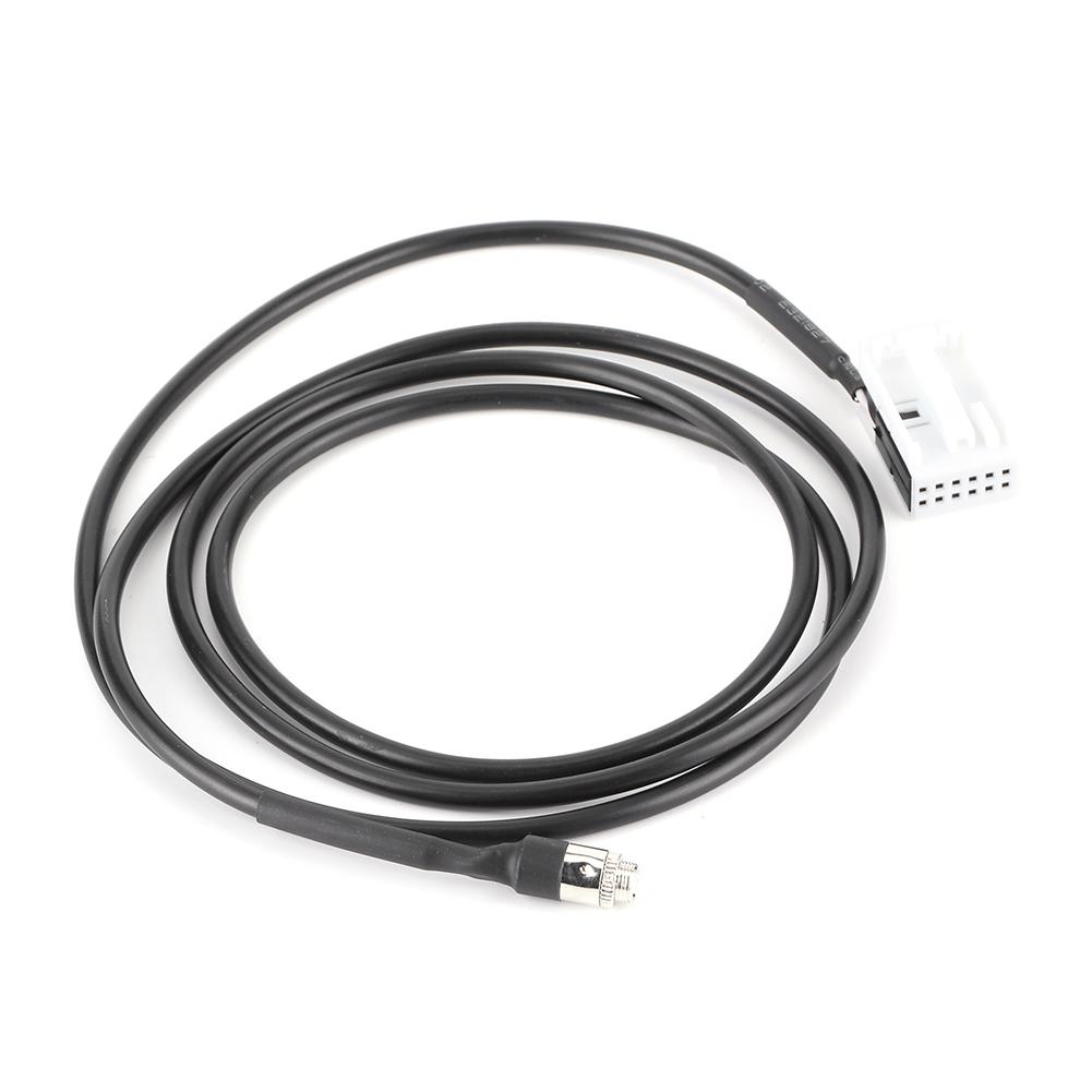3.5mm AUX Audio Music Input Adapter Cable Cord Fit for Mercedes W203 W209