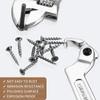 Set Round/Square Head Hook Wrench Screw Nuts Adjustable Universal Wrench  Motorcycle Bike  Repair