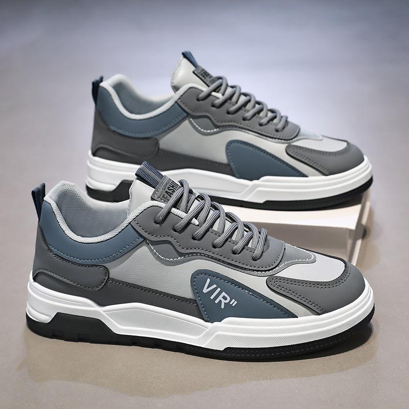 Fashion Retro Mens Casual Sneakers Spring New Waterproof Comfortable Platform Running Shoes Outdoor Lace-up Board Shoes Hot Sale