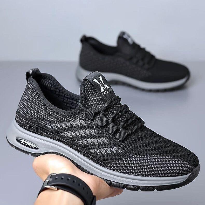 Повседневная обувь дышащие сетчатые кроссовки летние легкие шнуровка беговые кроссовки 39