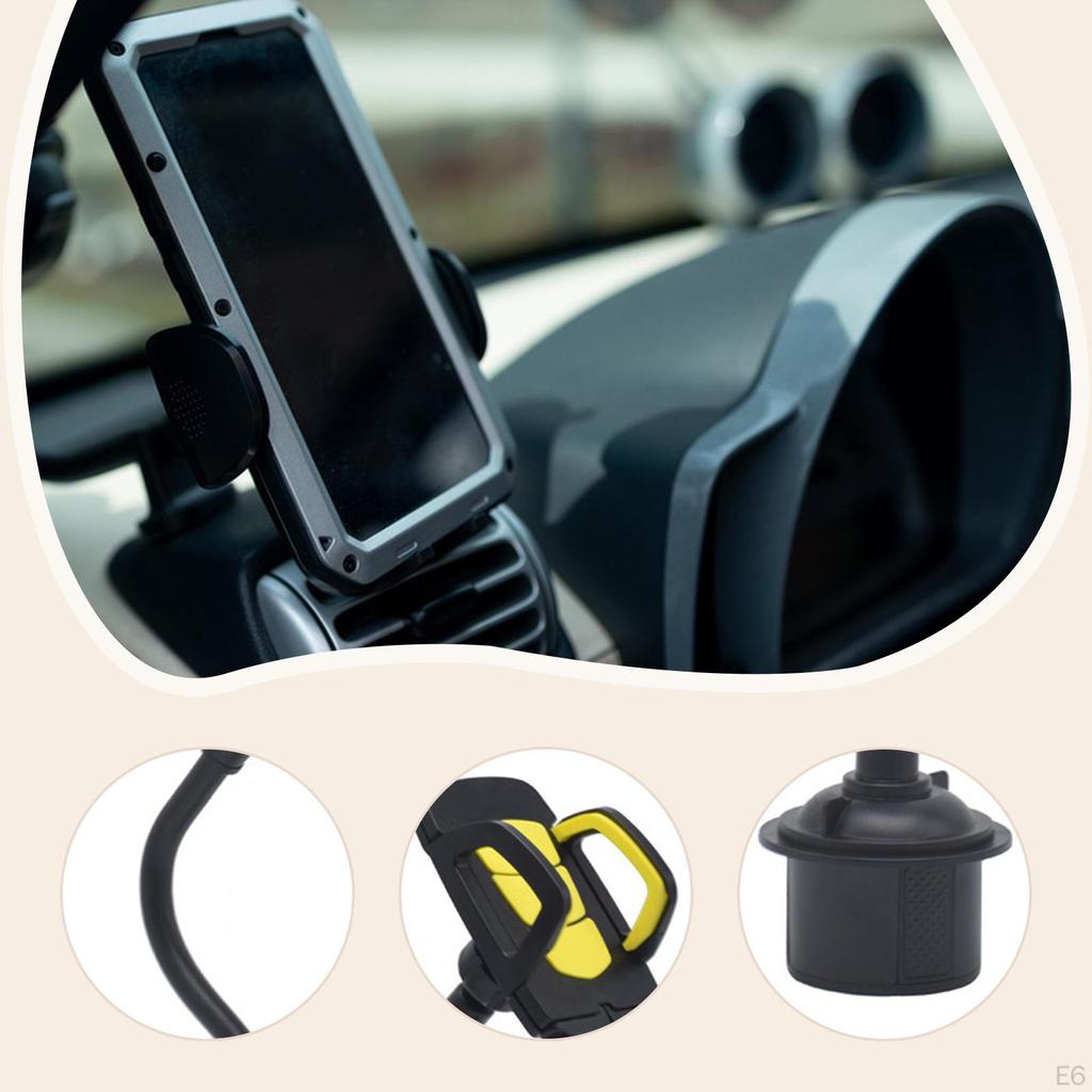 Cups Phone Holder for Cars Car Mount Long Hose Automotive Accessories