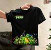 Latest hit product  Ninja Turtles cartoon print childrens pure cotton Tshirt Soft and adorable top for children aged 312