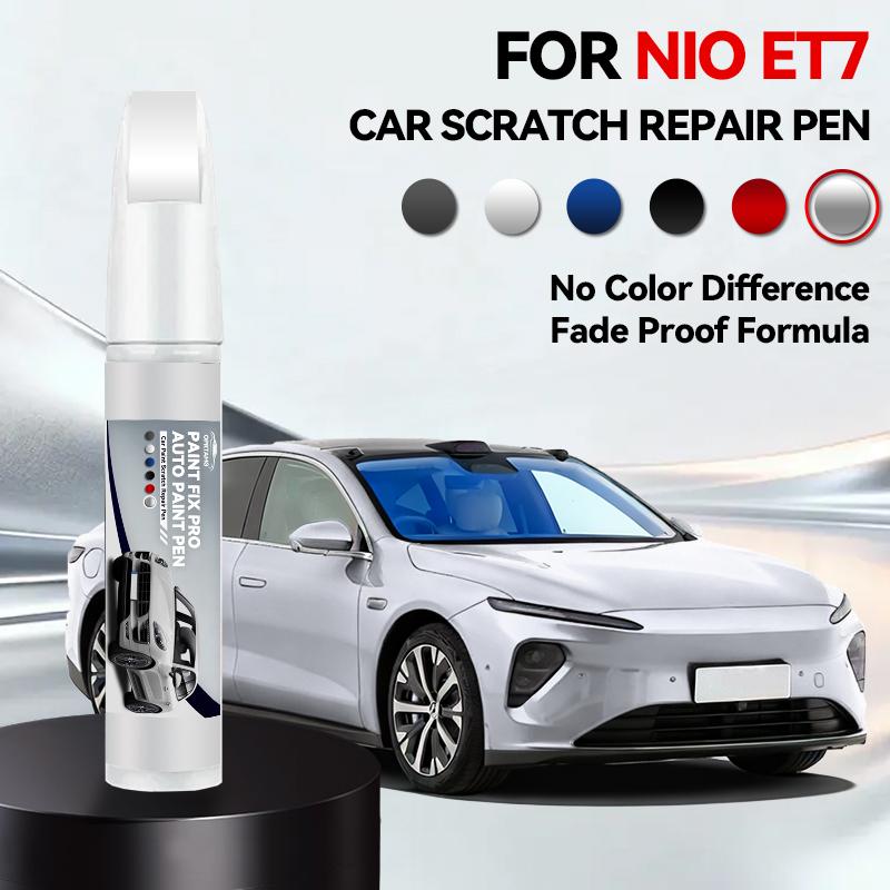 

Vehicle for Exclusive Use Car Paint Repair Pen For 2021-2025 NIO ET7 Paint Scratch Repair Accessories Orange Green White Sliver срібний