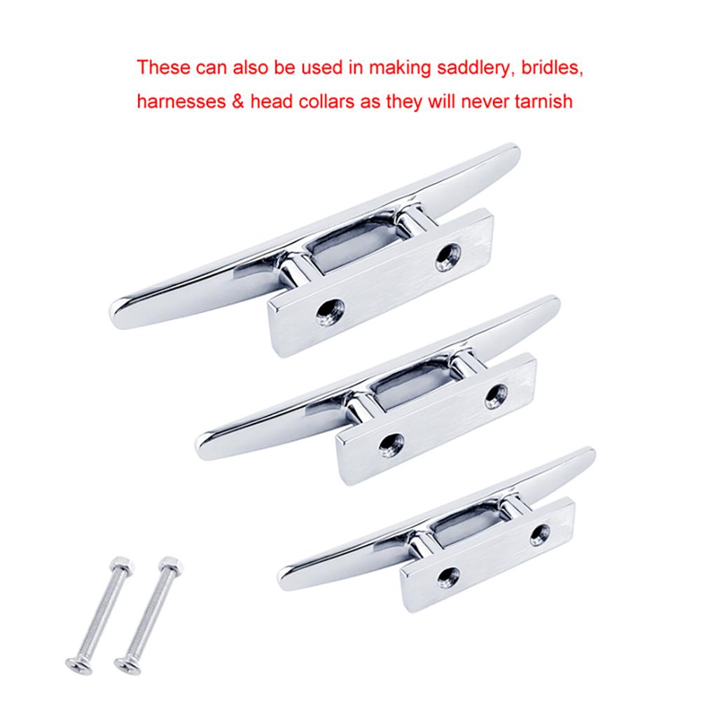 316 Stainless Steel Boat Cleats Dock Cleat For Deck Boat Cleat Decks Garages Rope Cleat Dock Accessories