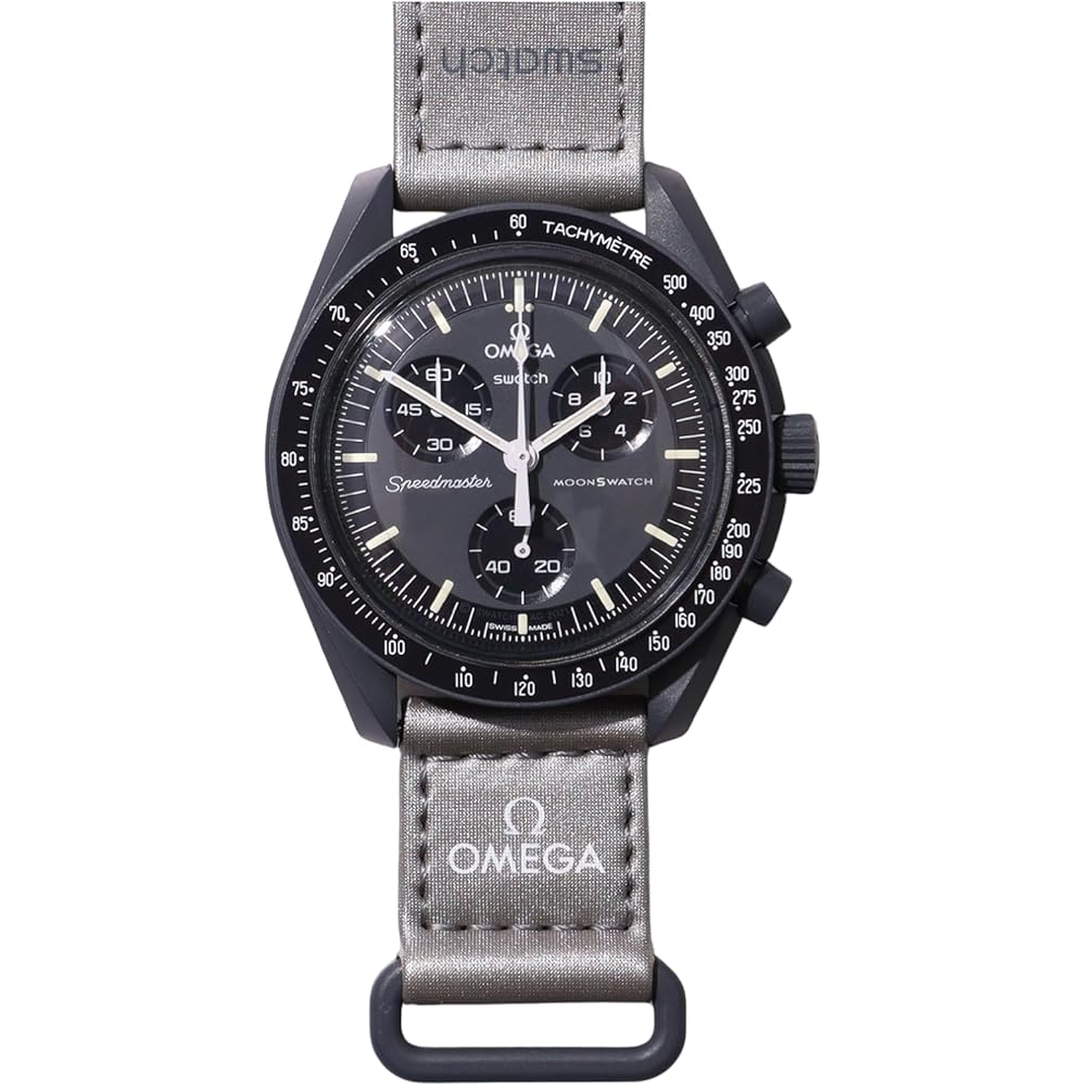 Omega x Swatch Speedmaster Mission MoonSwatch Водонепроницаемые часы с коробкой и сумкой