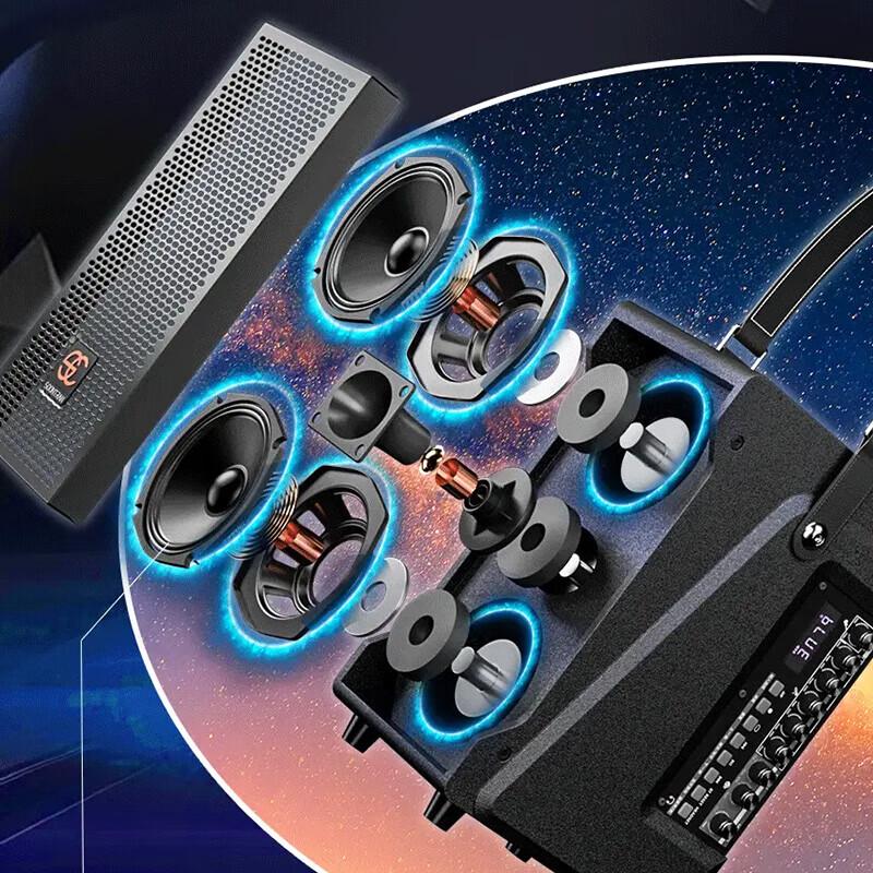 Songchuan SC2 Professional Portable Bluetooth Speaker CN plug (adapter included)