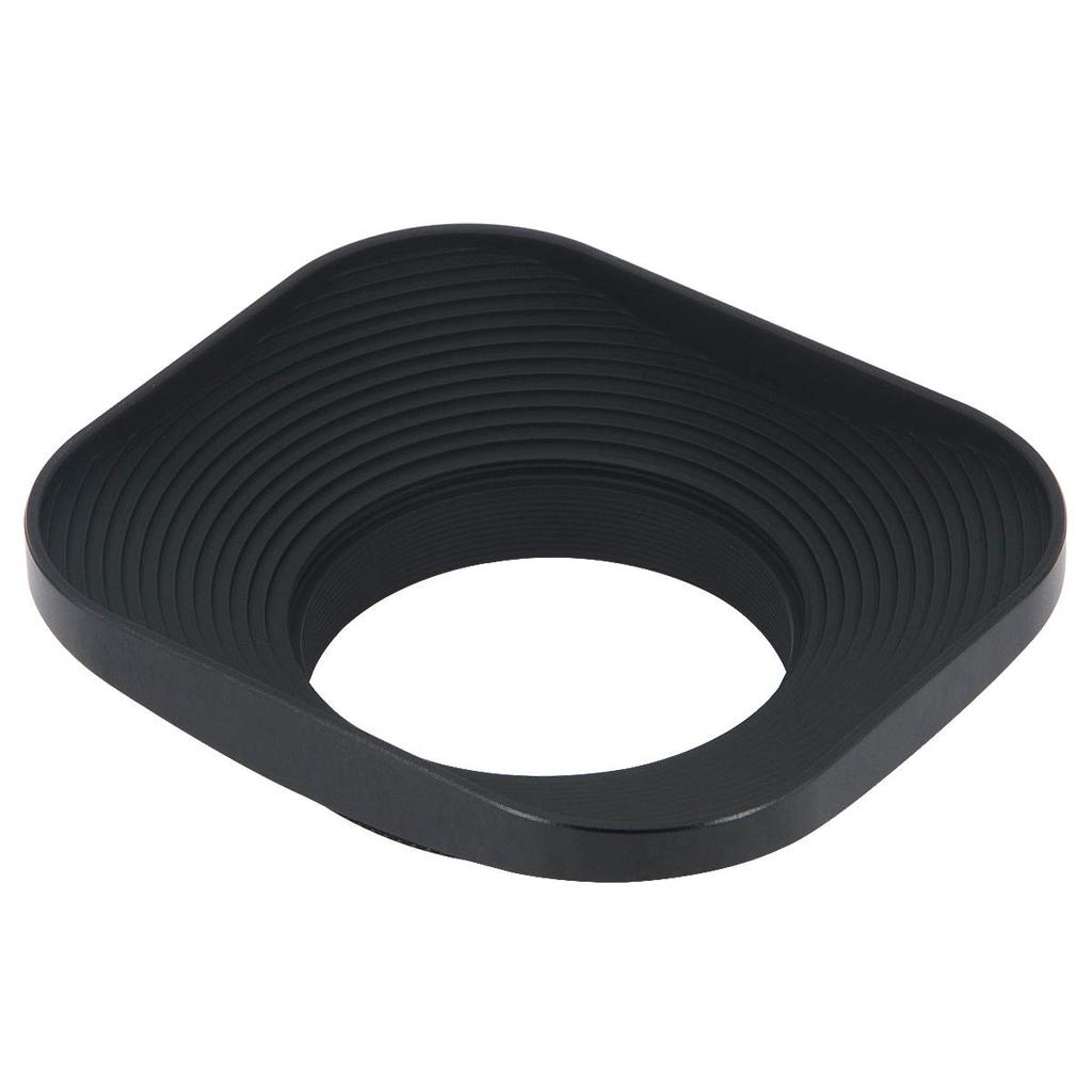 Haoge 39mm Square Metal Lens Hood with Shade Design and Cap for 39mm Lenses of and other 39mm filter thread LH-B39T Screw-In Canon, Nikon, Sony,