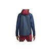 Nike Color Block Hooded Zip-Up Fitted Long Sleeve Jacket Men Outerwear Navy-Blue CZ9055-638