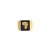 Africa Map Ring Black Oil Drop Charm Fashion Gold Color Jewelry Men Women Gifts Nigeria Ghana Congo Wedding Gifts Birthday Party