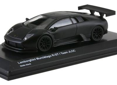 Kyosho Original Lamborghini Murcielago JLOC Matt Schwarz Fertigprodukt 1/64 R-GT