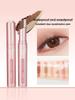Waterproof Double Eye Shadow Stick - Gradient, Sweat-proof, and Smudge-proof Makeup Tool for Easy and Long-lasting