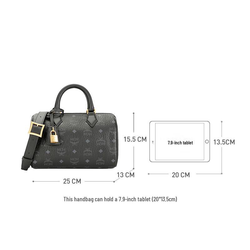 MCM ELLA Small Boston Crossbody Bag