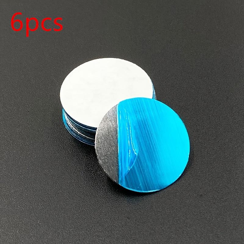 

6pcs Round Bracket Magnetic Sheet Magnet Metal Plate Car Mobile Phone Holder
