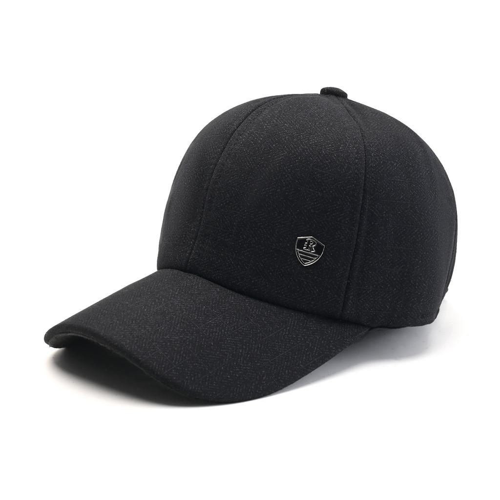 Winter Mens Baseball Cap With Fleece Lining For Warmth And Windproof Comfort