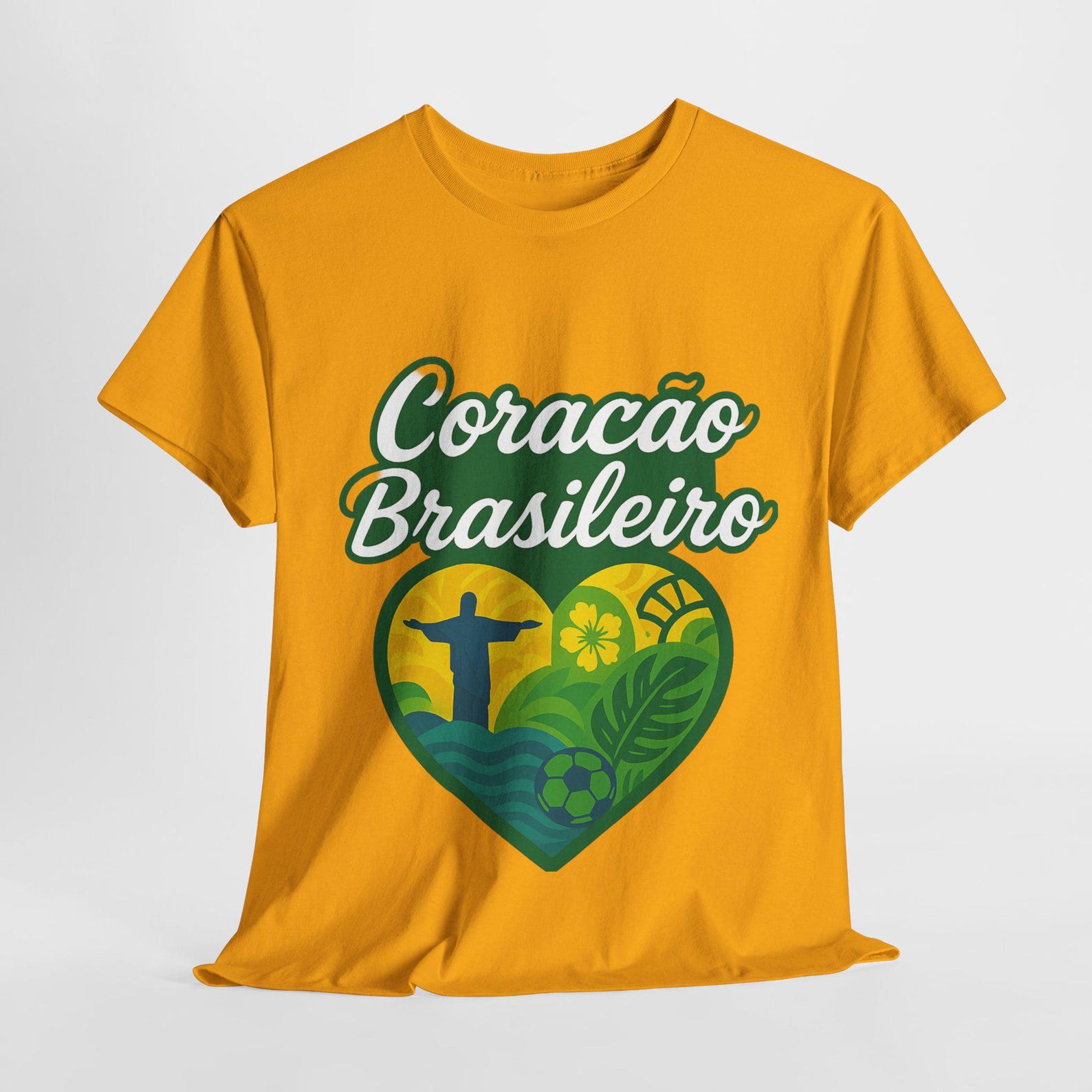Brazil Football Shirt, World Cup 2026 Soccer Tee for Fans, Unisex Sports T-Shirt, Championship Apparel, Soccer Lover Gift M