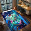 Bulbasaur Non Slip Washable Floor Mat Large Area Rug Carpet Bedroom Gamer Room Home Decor.-TING